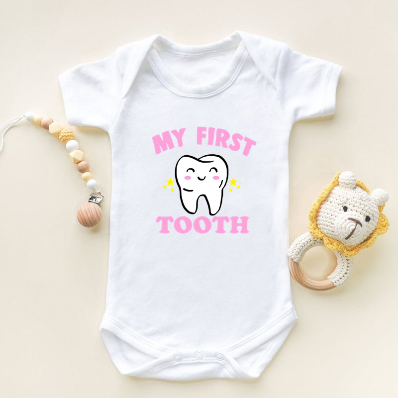 Baby Clothing Deals - I Got My First Tooth Print