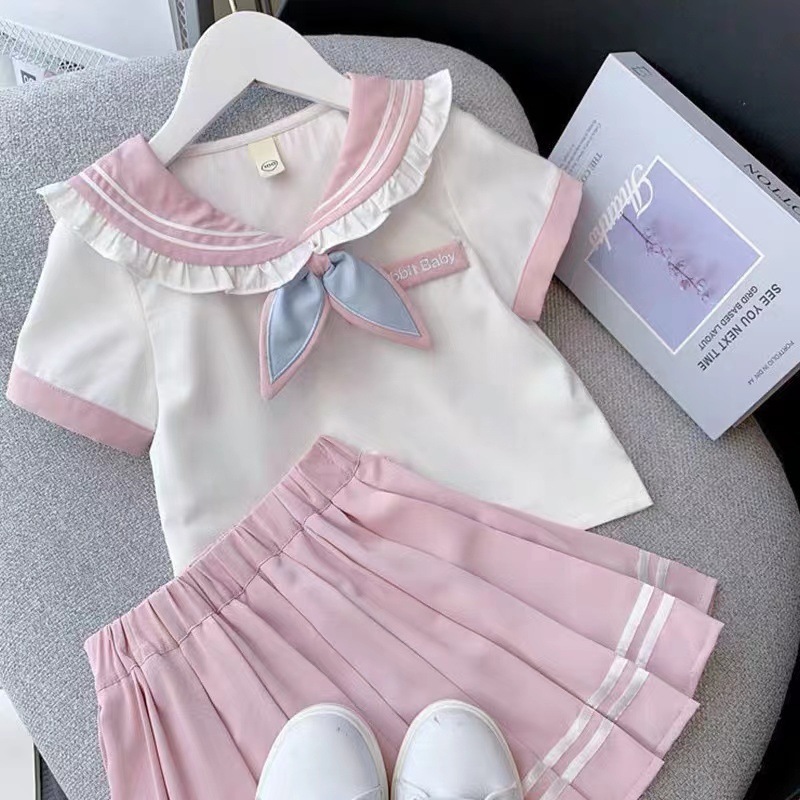 Girls Skirt Student JK Suit Ko - Baby Clothing Bundles review and price