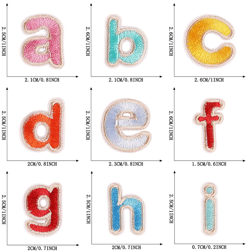 26/Pcs/Lot Fabrics Letter Stri - Baby Clothing Sewing review and price