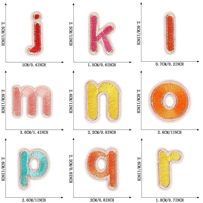 26/Pcs/Lot Fabrics Letter Stri - Baby Clothing Sewing review and price