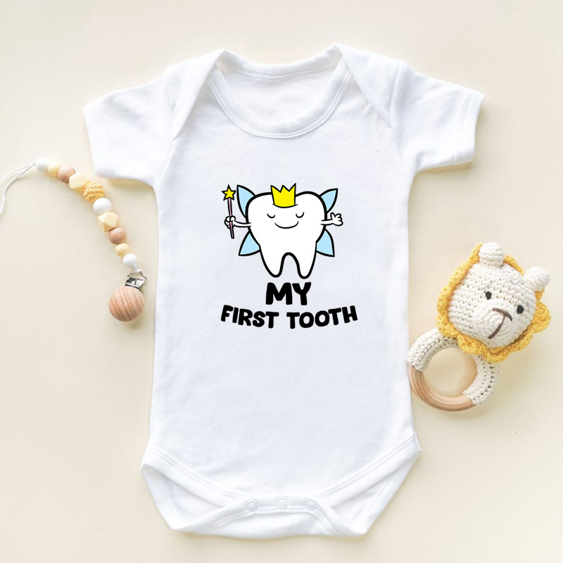 I Got My First Tooth Print Sho - Baby Clothing Deals review and price