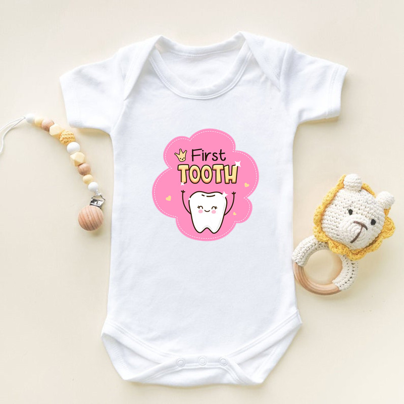 I Got My First Tooth Print Sho - Baby Clothing Deals review and price