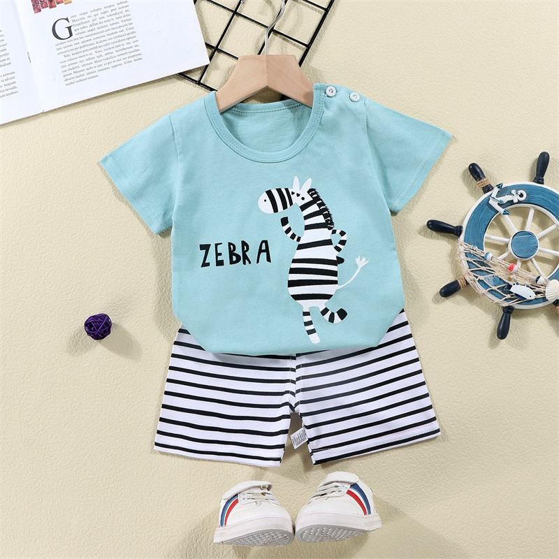 Cotton Tees+Shorts 2-piece Tra - Baby Clothing Bundles review and price