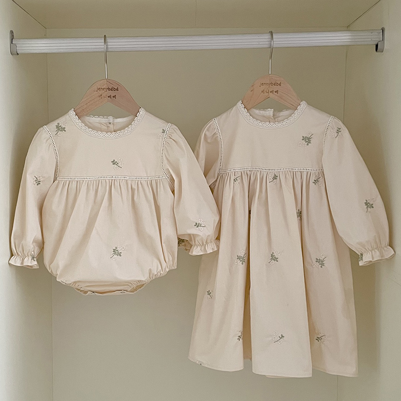 Family Sister Matching Dress O - Romper Onesie Baby review and price