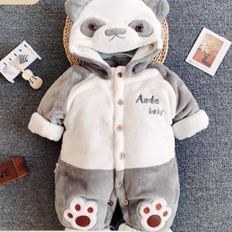 Winter Warm Hoodied Baby Rompe - Romper Onesie Baby review and price