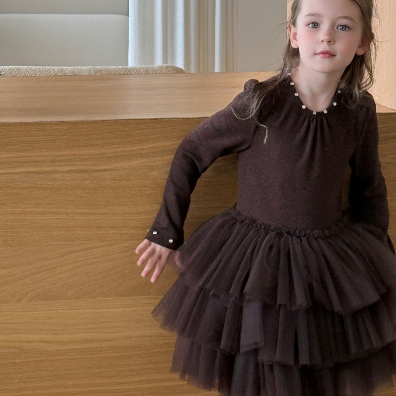 Girls Dress 2026 Autumn and Wi - Baby Clothing Sewing review and price