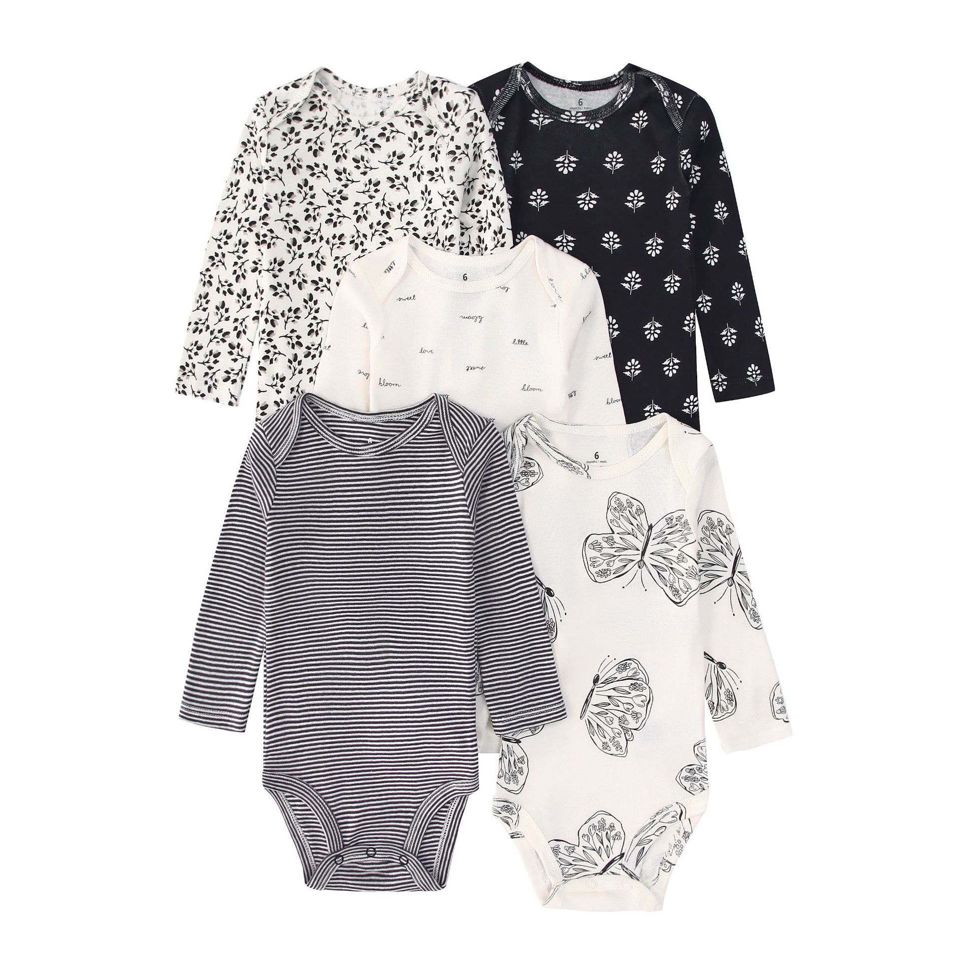 5PCS Newborn Infant Baby Bodys - Baby Clothing Deals review and price