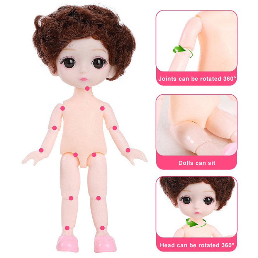 Doll For Girl Toy BJD Mini Dol - Baby Clothing Discount review and price